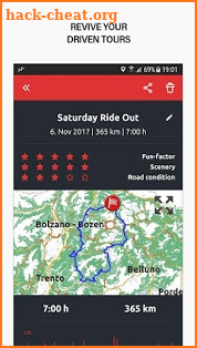 calimoto Motorcycle GPS Navi screenshot