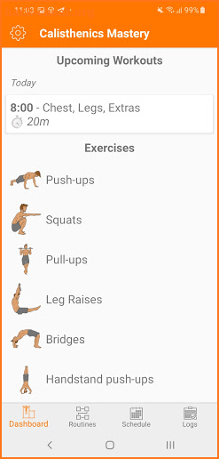 Calisthenics Mastery screenshot