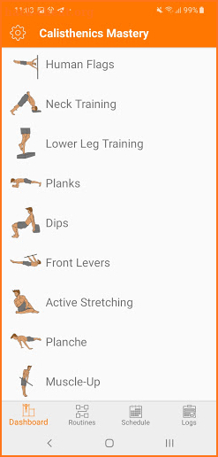 Calisthenics Mastery screenshot