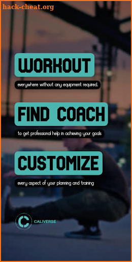 Caliverse - Bodyweight Fitness screenshot