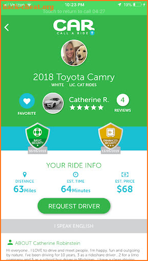 Call A Ride screenshot