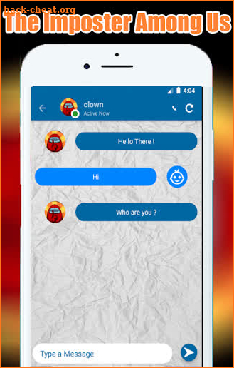 Call and Chat With Imposter Among Us Simulator screenshot