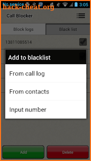 Call Blocker screenshot