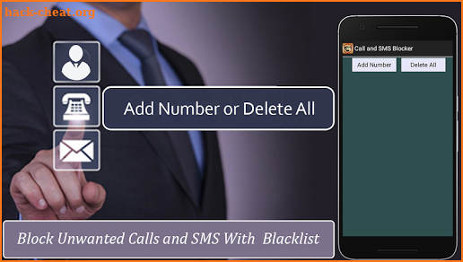 Call blocker & SMS blocker-call and SMS blacklist screenshot