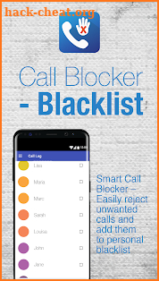 Call Blocker - Blacklist screenshot