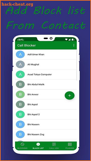 Call Blocker - Unknown Call Blocker | Blocklist screenshot