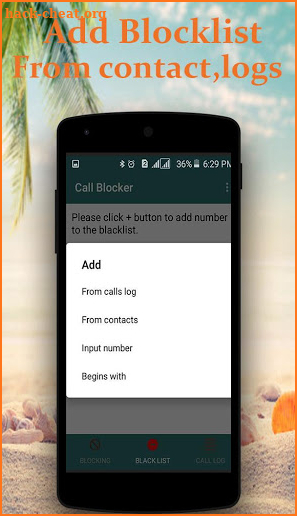 Call Blocker – Unknown Caller ID Blocker&Blocklist screenshot