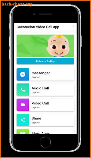 call Cocomelon simulator screenshot
