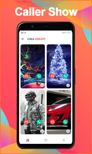 Call Color - call screen & caller flash screenshot