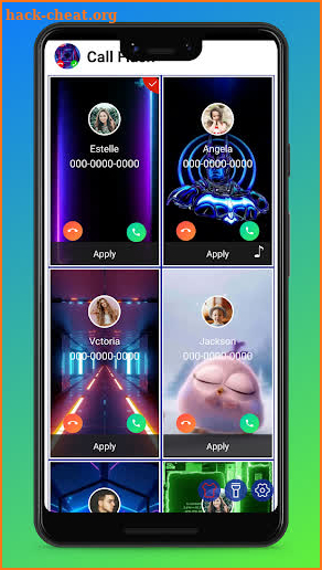 Call Flash - Caller Screen, Color Call Flash Light screenshot