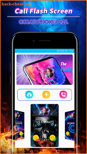 Call Flash Screen & Color Phone Call screenshot