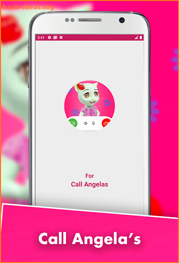 Call from Angela’s Chat + Call Simulator screenshot