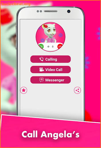 Call from Angela’s Chat + Call Simulator screenshot