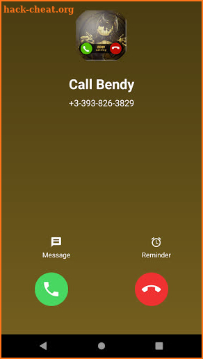 Call from Bendy 📱 Call + Chat screenshot