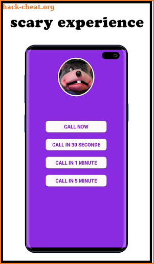 Call from Chuck e Cheese's screenshot