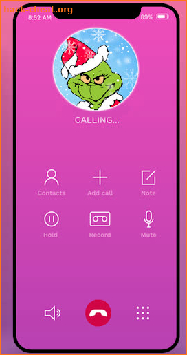 Call From Grinch Video Calling Prank Simulator screenshot