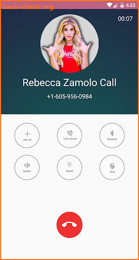 Call From Rebecca Zamolo (Simulation). screenshot