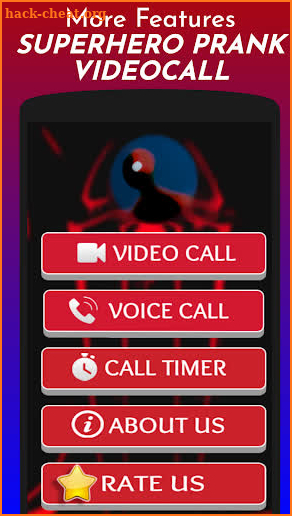 Call From Spider Video Prank simulator screenshot