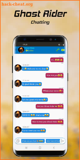 Call Ghost Rider | Fake Video Call screenshot