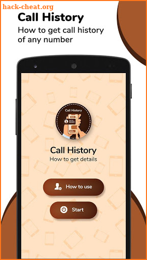 Call History : Any Number Details screenshot