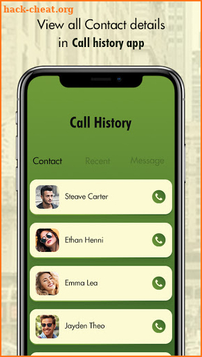 Call history manager: Get call details of any user screenshot