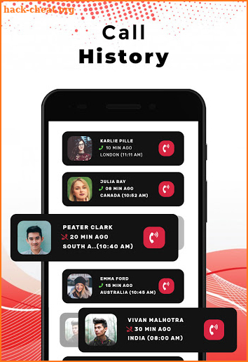 Call History:Any Number Details screenshot