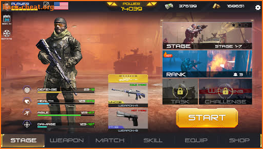 Call of Battle:Target Shooting FPS Game screenshot