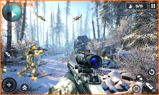 Call Of Winter War: Gun Shooting Games for free screenshot