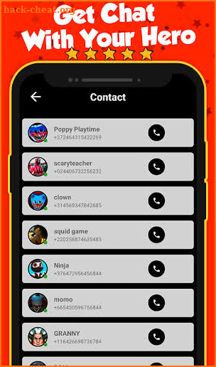 Call Poppy Playtime and squid screenshot