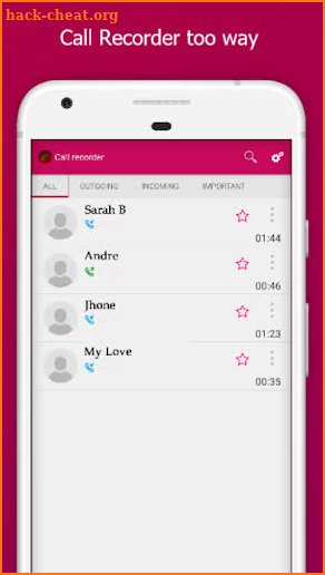 Call recorder 2021 screenshot