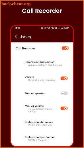 Call Recorder screenshot