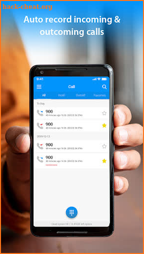 Call Recorder - Automation Call Recording, 2 Ways screenshot