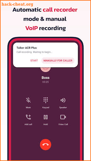 Call Recorder: Talker ACR Plus screenshot