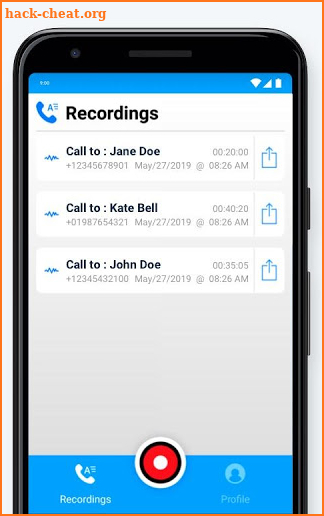 Call Recording by NoNotes screenshot