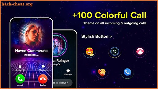 Call Screen Theme Color Call screenshot