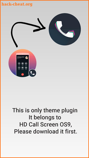 Call Screen Theme OS 11 Phone 8 screenshot