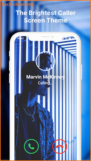 Call Screen Themes Color Phone screenshot