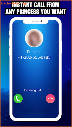 Call The Princess™ - Cute Anna’s Call Simulator screenshot