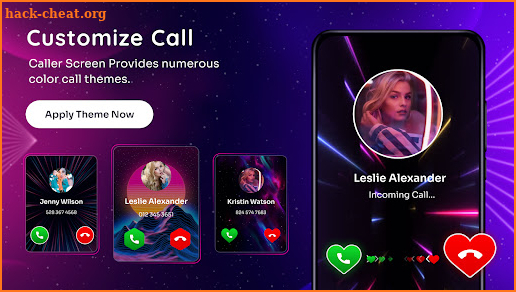 Call Theme & Color Call Screen screenshot