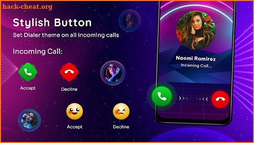 Call Theme & Color Call Screen screenshot