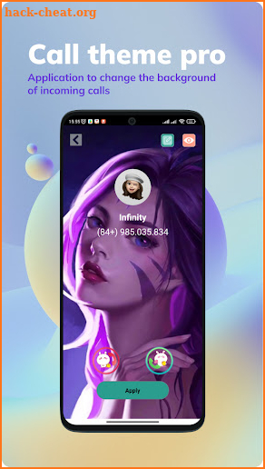 Call Theme Pro screenshot