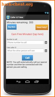 Caller ID Faker screenshot