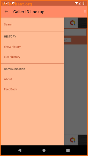 Caller ID Lookup screenshot