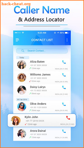 Caller ID Name Address Location Tracker screenshot