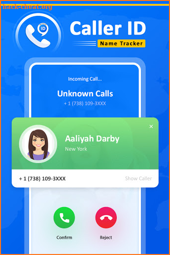 Caller ID Name & Mobile Number Tracker screenshot