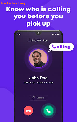 Caller ID Name, Location & SMS screenshot