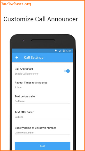 Caller Name Announcer & Speaker, Name Ringtone screenshot