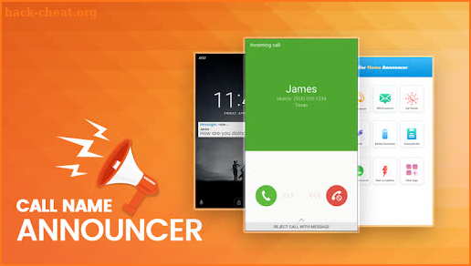 Caller Name Announcer - Sms Talker & Call Splash screenshot