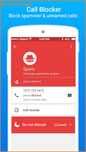 Caller Phone - Phone Number Lookup, Call Blocker screenshot