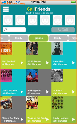 CallFriends - Call, Text, and Video Friends screenshot